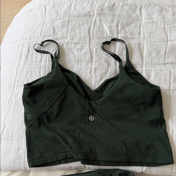 Lululemon align cami size 7 Forrest grew - Picture 2 of 2